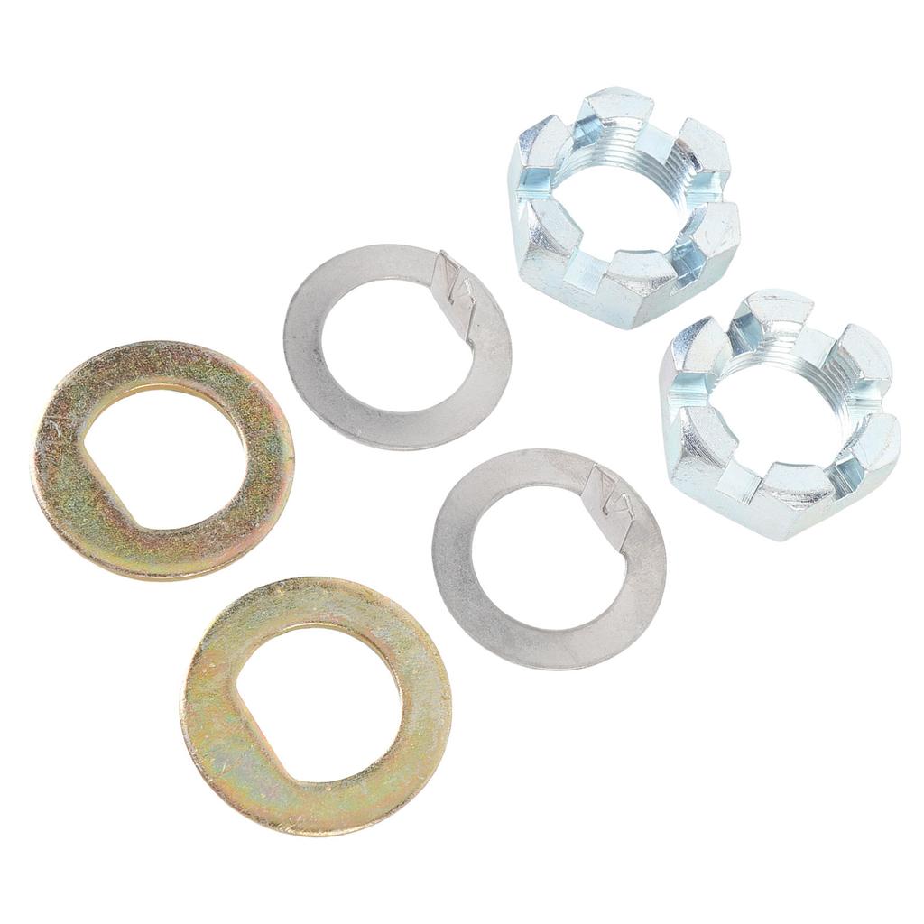 Spindle Nut and Washer Kit K7133500 Accurate Thread Excellent Sealing Replacement for EZ Lube Axles
