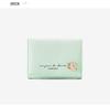 2025 Korean & Japanese Fresh Style Women's Tri-fold Ultra-thin Short Wallet - Trendy Coin Purse for Girls & Students