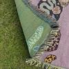 Elegant Leopard Blanket For Beds Cute Animal Picnic Blankets Outdoor Camping Mat Vintage Nordic Style Puppy Tapestry Decoration