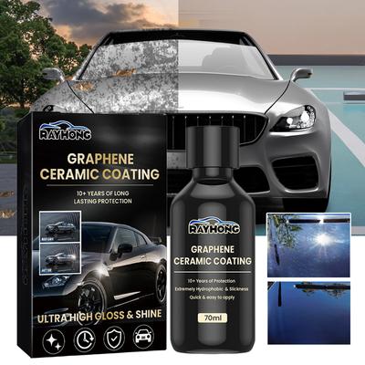 70ml Graphene Ceramic Coating Waterproof Nano Ceramic Coating Graphene Car Paint Care Anti Scratch Hydrophobic Paint Protection