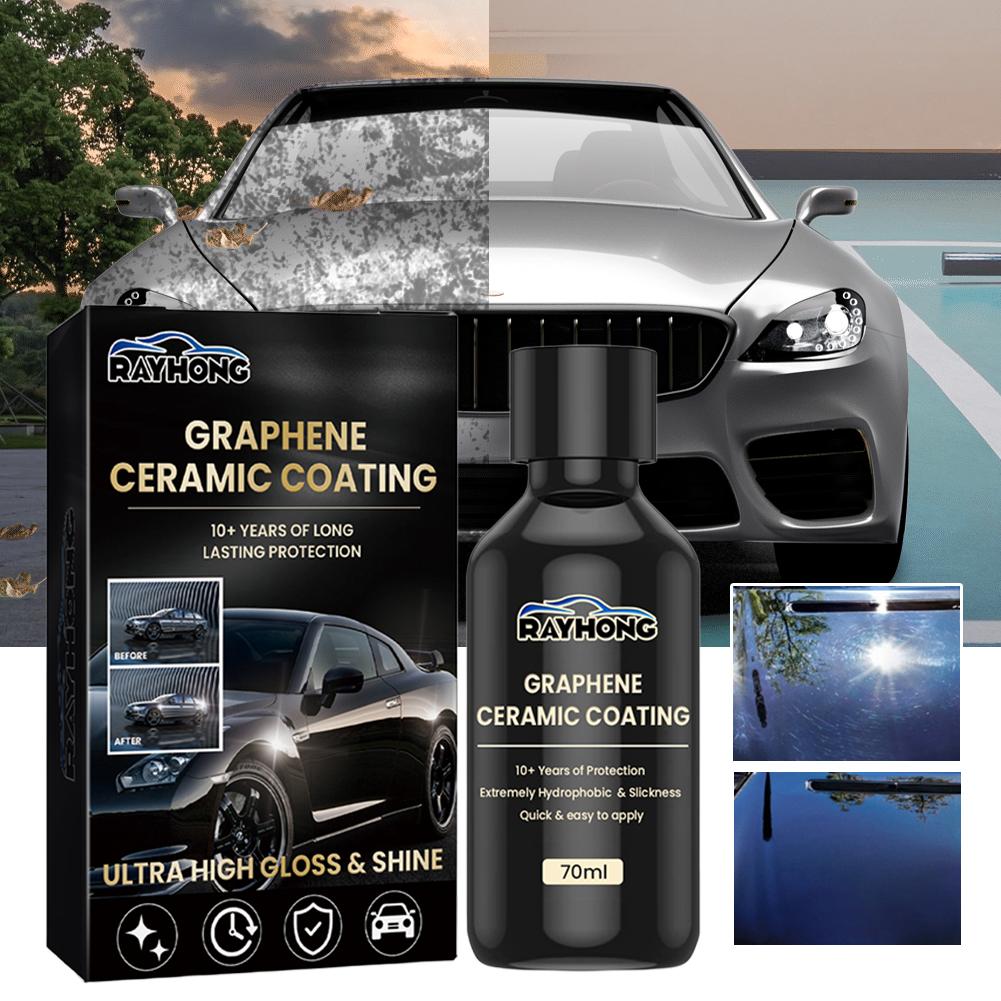 70ml Graphene Ceramic Coating Waterproof Nano Ceramic Coating Graphene Car Paint Care Anti Scratch Hydrophobic Paint Protection