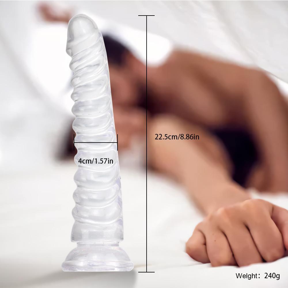 22.5*4cm Dildo Anal Plug Male Female Masturbation Suction Cup Dildo Erotic Sex Toys For Women