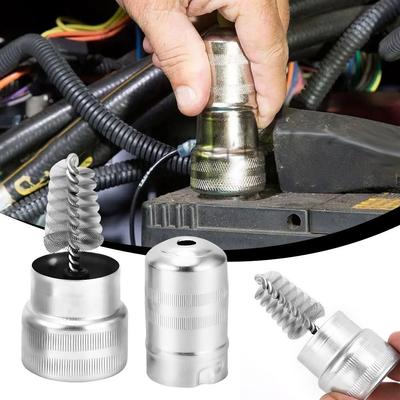 Corrosion Resistant Wire Brush Durable Battery Cleaning Brush  Car Maintenance