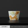 Flower Tea Infuser Hand Painted Ceramic Tea Strainer for Women Tea Lovers