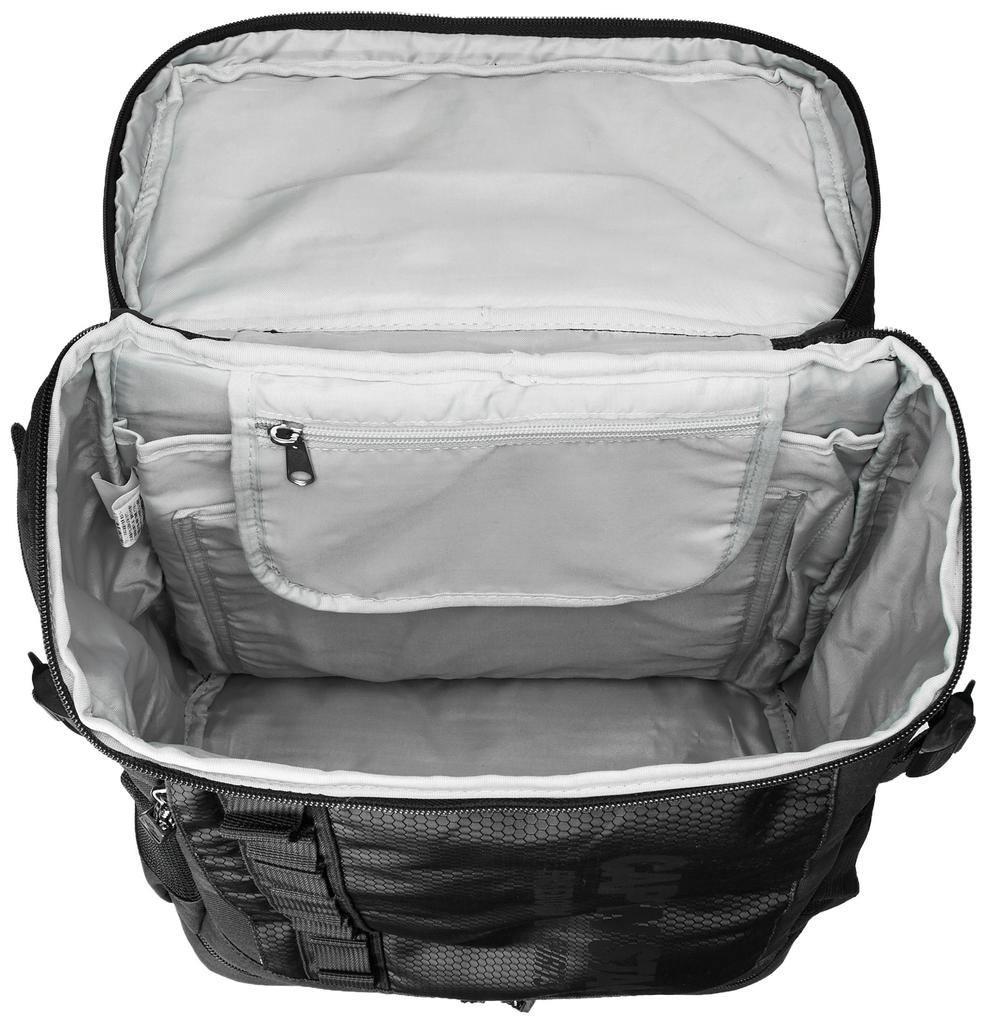 Captain Stag Backpack (21L) B5 PC/Tablet Compatible, Square Style, Black