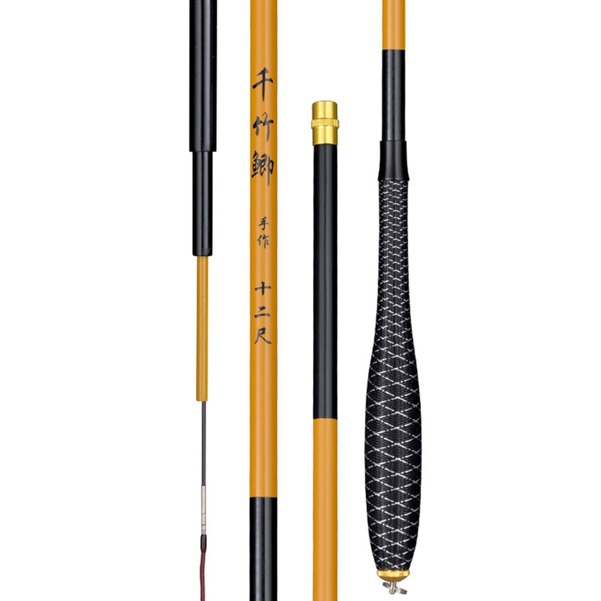 Retractable Light Fishing Rod Ergonomic Handle Design Fishing Rod for Saltwater Freshwate