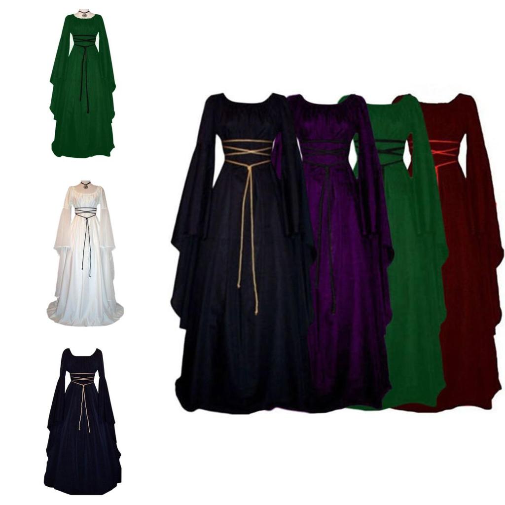 Elegantes Viktorianisches Renaissance Gotisches Kostümkleid Für Cosplay Und Fantasy-Veranstaltungen