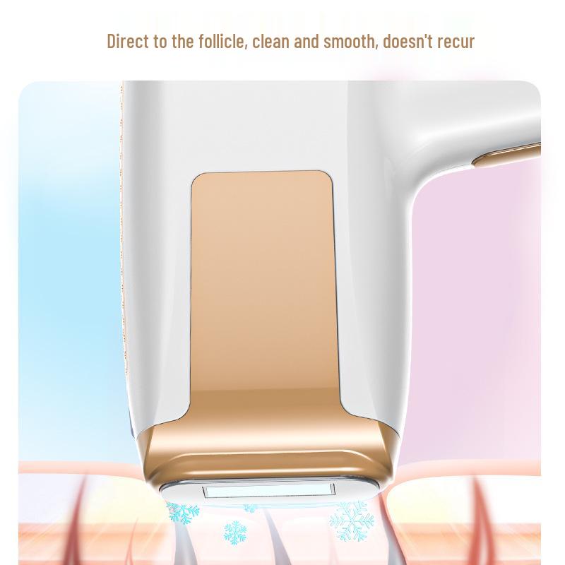 Precision IPL Hair Removal Device with Sapphire Ice-Cooled Photon Rejuvenation for Painless Full-Body Treatment