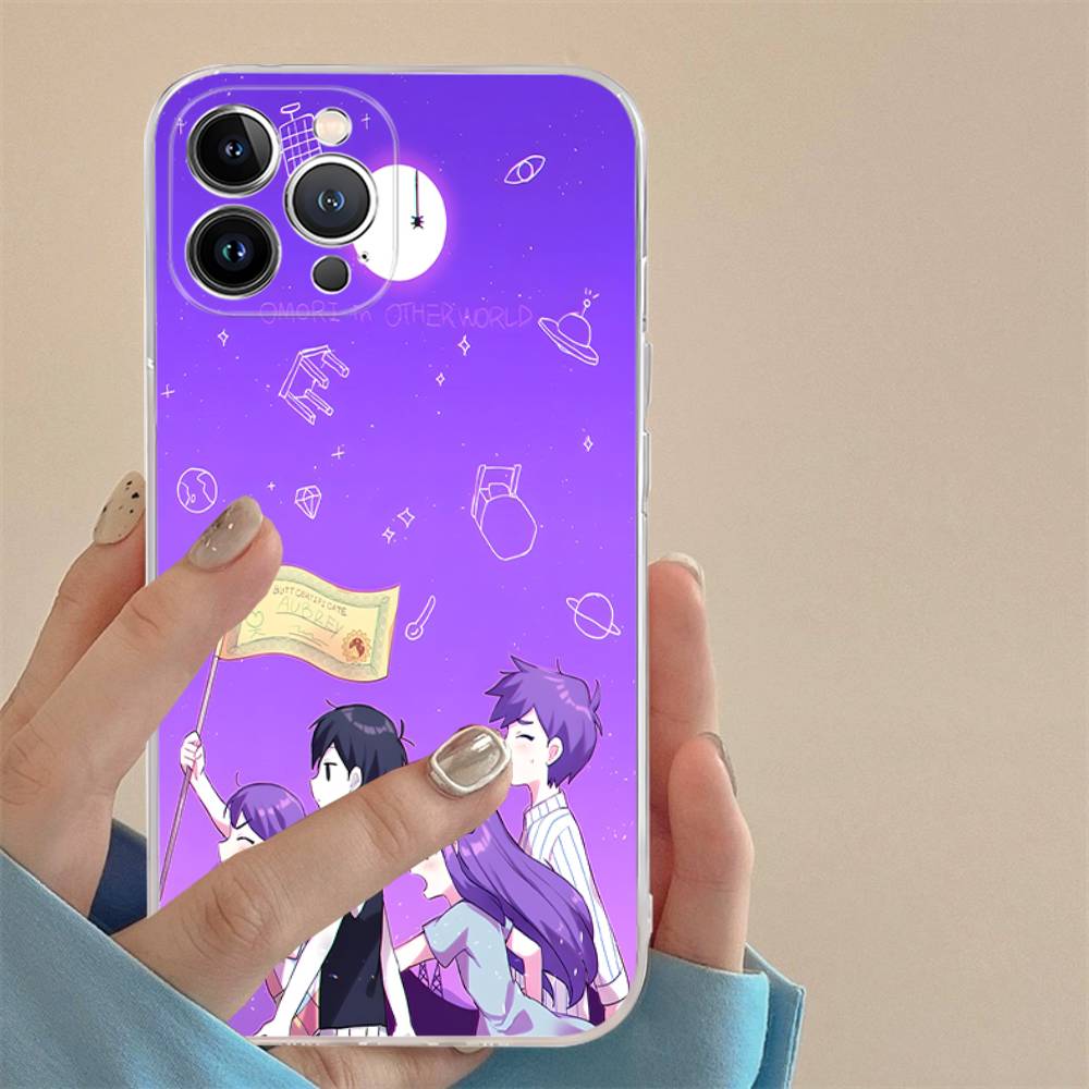 Game Omori For IPhone 17 16 15 14 13 12 11 Pro Max Plus Mini Funda For Transparent Cover