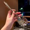 French Dessert Spoons Shell Shape Soup Spoon Creative Table Serving Spoons  Restaurant