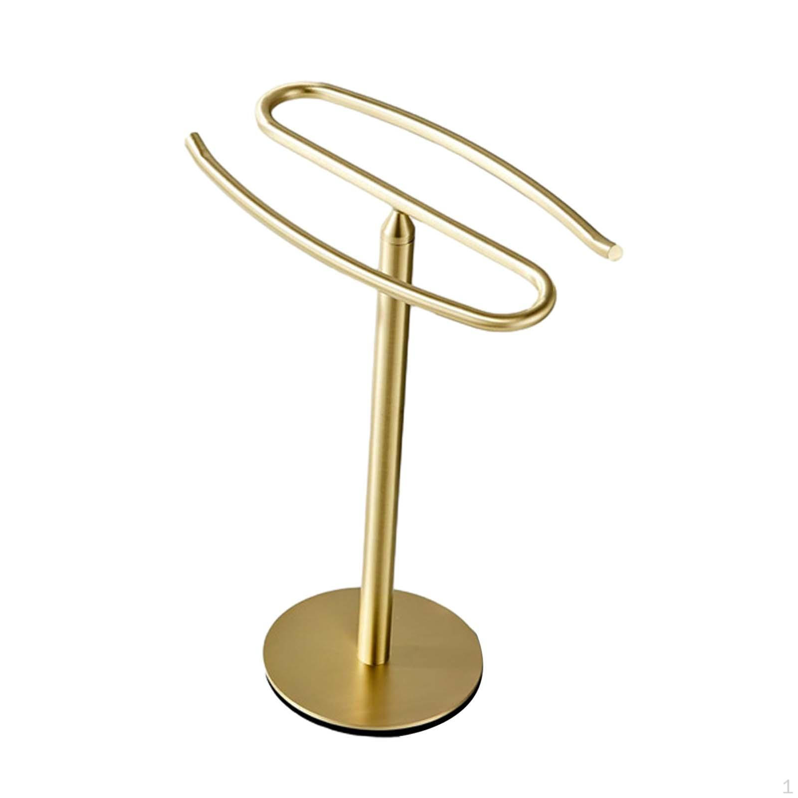 

Элегантная вешалка для полотенец и ожерелий из нержавеющей стали для дома Golden