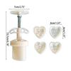 Mid-Autumn Moon Cake Mold DIY Hand Press Cookie Dessert Cutter Cookie Stamps