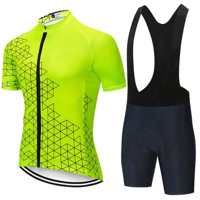 Fahrradtrikot Set Herren Fahrrad Set 2024 Sommer Outdoor Sport Fahrradbekleidung Kleidung Atmungsaktiv Fahrradkleidung MTB Radfahren