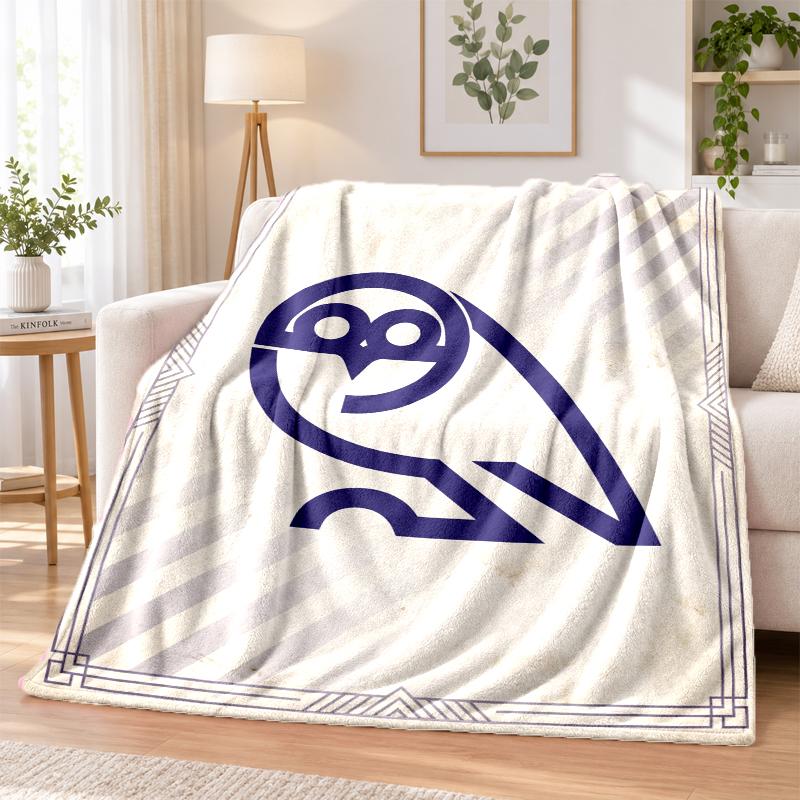 Sheffield Wednesday Printed Flannel Blanket Warm Comfort Bed Throw For Indoor Home Decoration