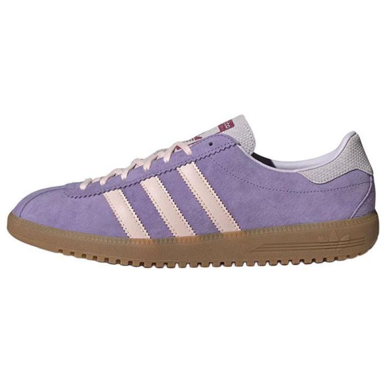 

Adidas Originals Bermuda Удобные Мягкие Тонкая Подошва Нескользящие Износостойкие Низкие Кеды для Скейтборда Унисекс Кроссовки Фиолетовый JR7157 36⅔