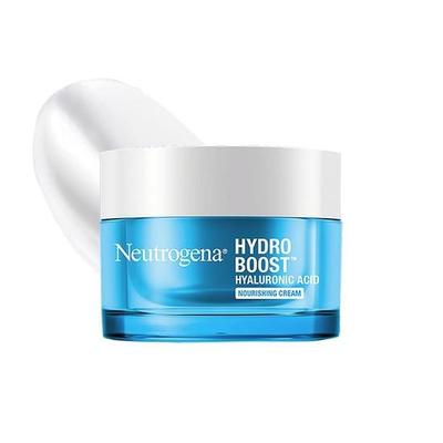 Neutrogena Hydro Boost Crema Nutriente con Acido Ialuronico | Idratazione Profonda 72 Ore | Tutti i Tipi di Pelle | Per Uomini & Donne 50g