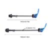 2 Pcs Front Rear Bike Axles Wheel Hub Skewers Bicycles Quick Release Lever