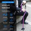 Arched Double-Handle Quad Cane for Seniors, Telescopic Aluminum Alloy Design
