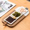 1PC Soy Sauce Japanese Ceramic Tiny Plate Bowl Creativity Home Restaurant Vinegar Mustard Seasoning Animal Ceramic Dish Kitchen