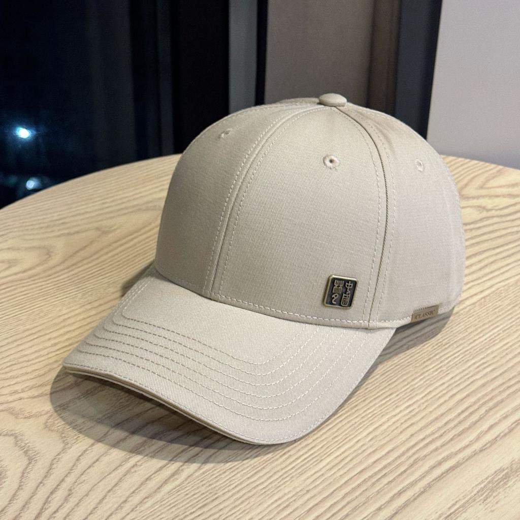 New Chinese-style unisex hard-brim baseball cap, fashionable and versatile, sun-shading, makes the face look smaller and trendy