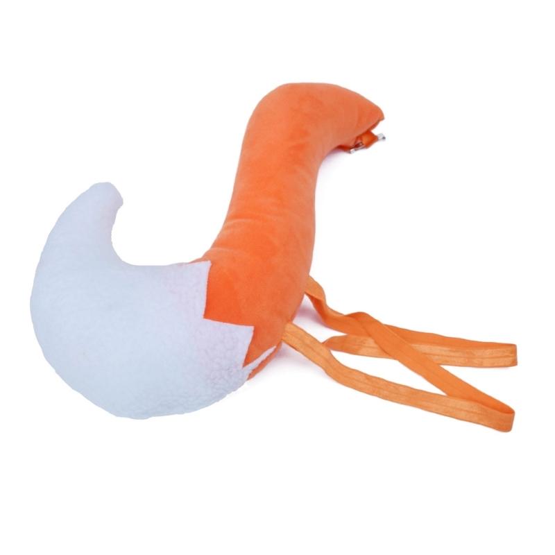 Foxes Tail and Ears Set Faux Tail Set Ears Headband Long Tail Furry Tail Ear Headband Hair Hoop