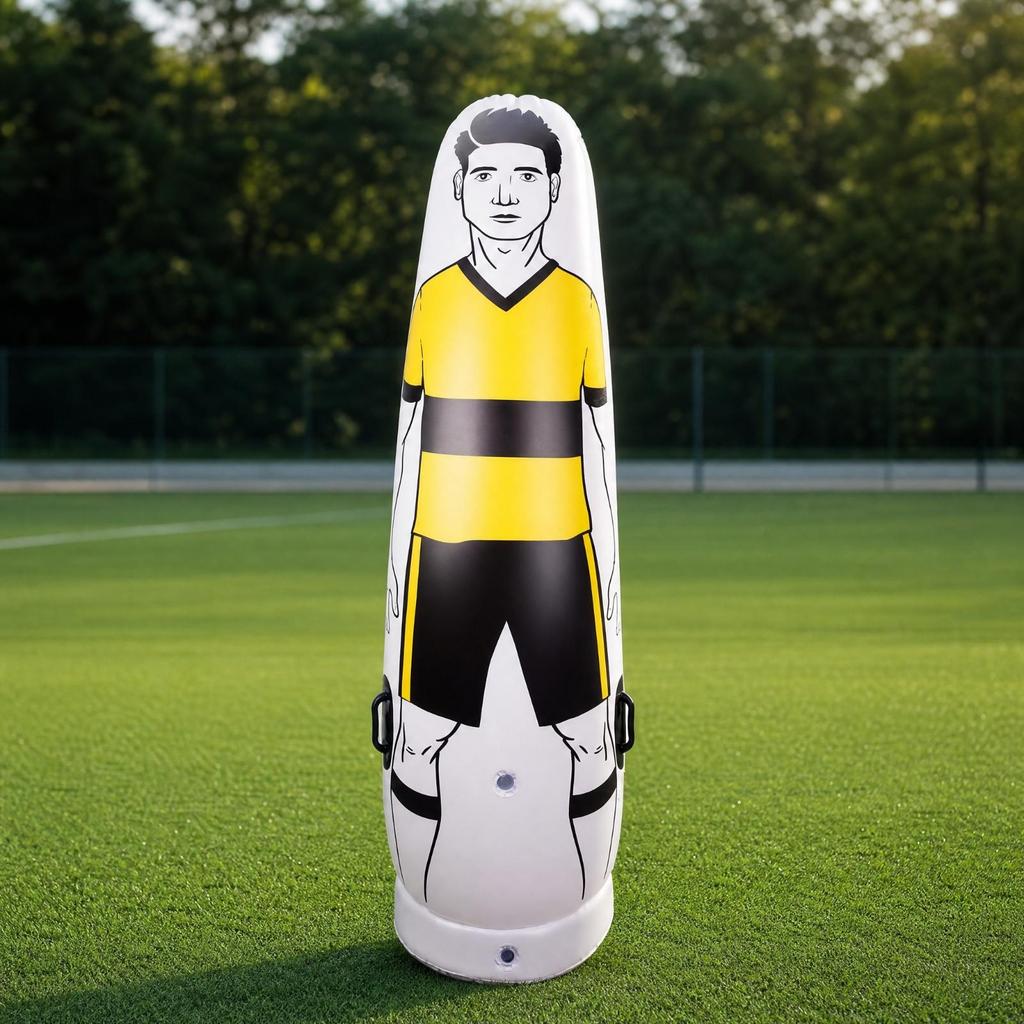 1.6m Tall Inflatable Soccer Training Mannequin PVC Free Kick