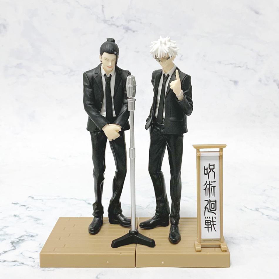 17cm Diorama figurka Jujutsu Kaisen - Satoru Gojo Suguru Geto Verze v obleku Speciální Anime Model Hračka Figurka Dárek k narozeninám