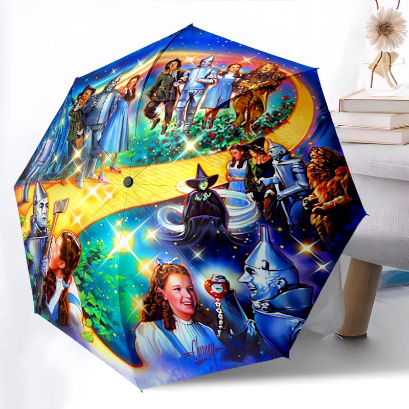 Magic Adventure Oz Folding umbrella durable Portable printing Sun umbrella Gift