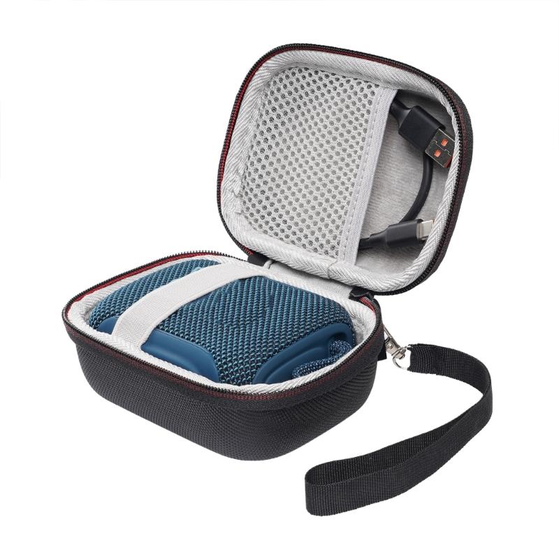 High Density EVA Bag Protective Case for GO5 Speakers Shockproof and Waterproof Cover Shell Carrying Pouches Soft Lining