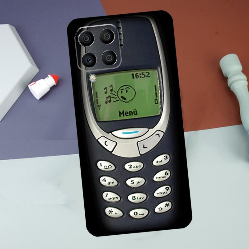 Retro Mobile Phone For Samsung Galaxy M15 M35 M55 M14 M34 M54 M13 M23 M33 M53 M31 M51 M20 M22 M52 M16 M06 Case