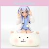 Sitting Kyoko Adorable Chino Pvc Figurine With Beautiful Pajamas Display For