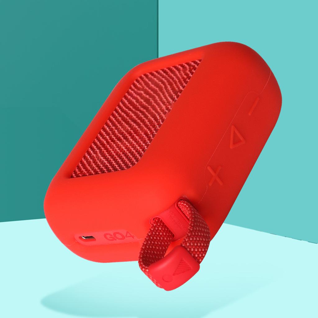 Flexible Skin Silicones Case Skin for GO4 Speaker Bag Secures Fit, Easy Removal Full Coverage Case Easy Maintenance