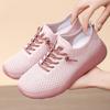 Shoes Women's Casual Shoes Women's Shoes Breathable Fly-woven Single Shoes Soft-soled Sports Shoes Solid Color Versatile Running Shoes