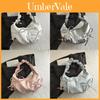 Borsa alla moda a forma di raviolo d'acqua in PU con chiusura a zip per la moda quotidiana