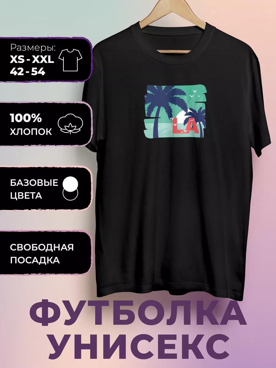 Los Angeles Print T-shirt L