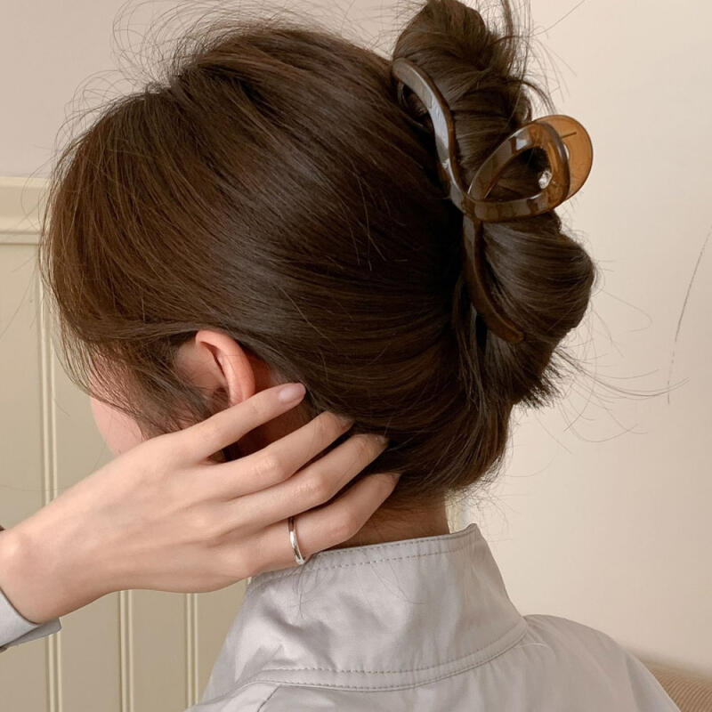 Joan Twisted Updo Half-Ponytail Hair Clip Hairpin