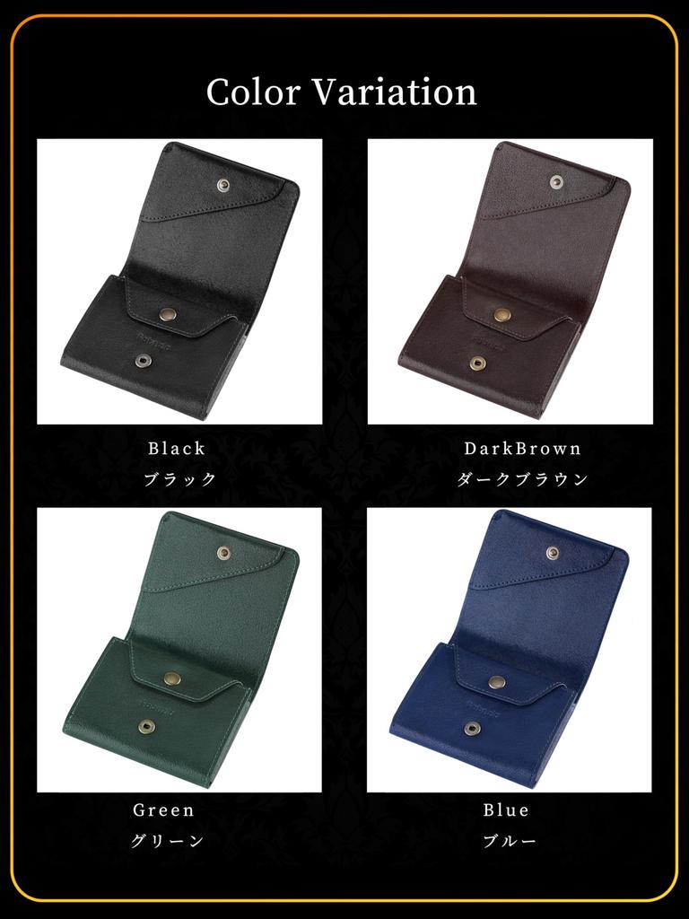 Fabrizio Wallet for Men and Mini Wallet with Coin Easy To Made with Genuine Italian Leather by Top Leather Craftsmen Women, Bifold, Purse, Small,