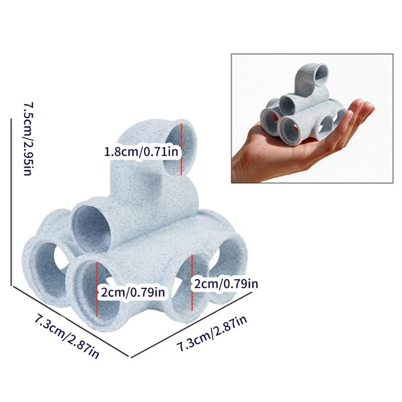 Artistic Marble Styles Fishtank Ornament Shelter Place For Pet Fish And Shrimp Underwater Hideouts Landscape