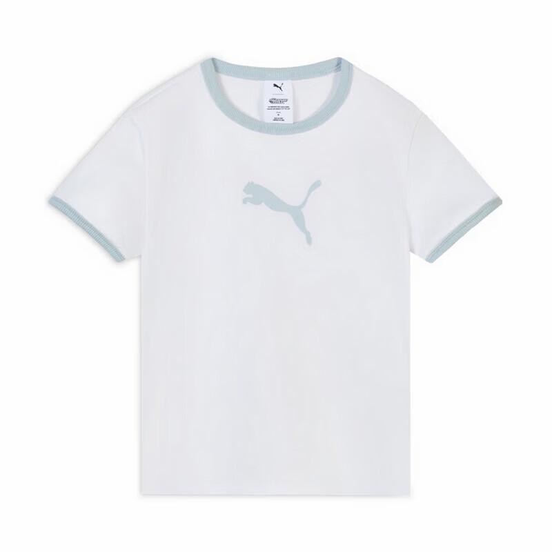 PUMA Women s Casual Short Sleeve T-Shirt 637471 L