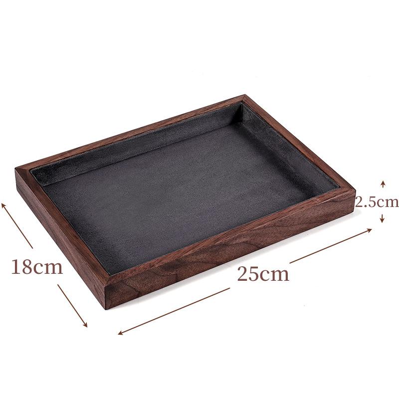 Walnut Jewelry Display Prop Set Combination Bracelet Display Stand Jewelry Display Stand Necklace Display Stand