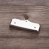 Precisions Box Guitar Tailpiece Stainless Steel Designs for 3 String Guitar, Easy To Install Tailpiece Replacement