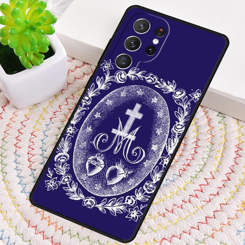 Immaculate Conception Virgin Mary Jesus Phone Case For Samsung Galaxy note 10 pro S26 S25 S24 S23 S22 S21 Plus Ultra Cover
