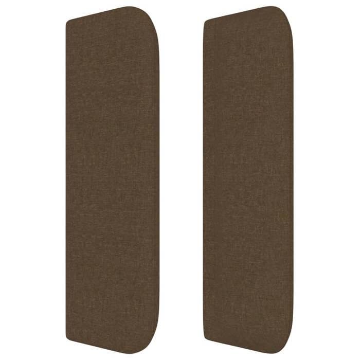 Headboard - Maison Exclusive - with Ears - Dark Brown - 203x16x78/88 Cm - Adjustable Height