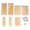 Wooden Bird Feeder 20 X 10 X 25 Cm
