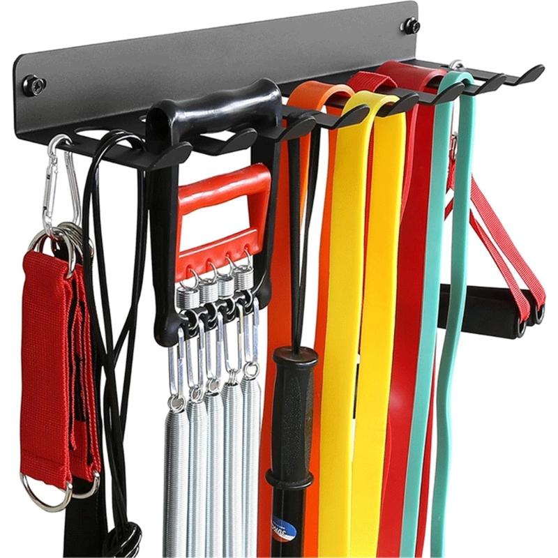 Steel Wall Mount Bracket for Storing Weightlifting Equipment Stable and Efficient Holder  Storage Stand Holder Organizer