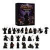 Resin Collectible Dolls Halloween Advent Calendar, 24 Day Countdown Box with Witch Ghost Unique Figurines Figurines, Spooky Toy Set for Kids,
