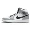 Jordan Air Jordan 1 Dämpfung Mid-Top Vintage Basketballschuhe Herren Schwarz Weiß 554724-092(Team252-)