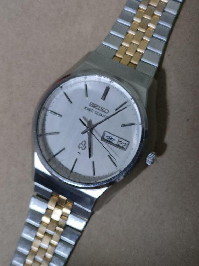 [USED] SEIKO KING QUARTZ Wristwatch
