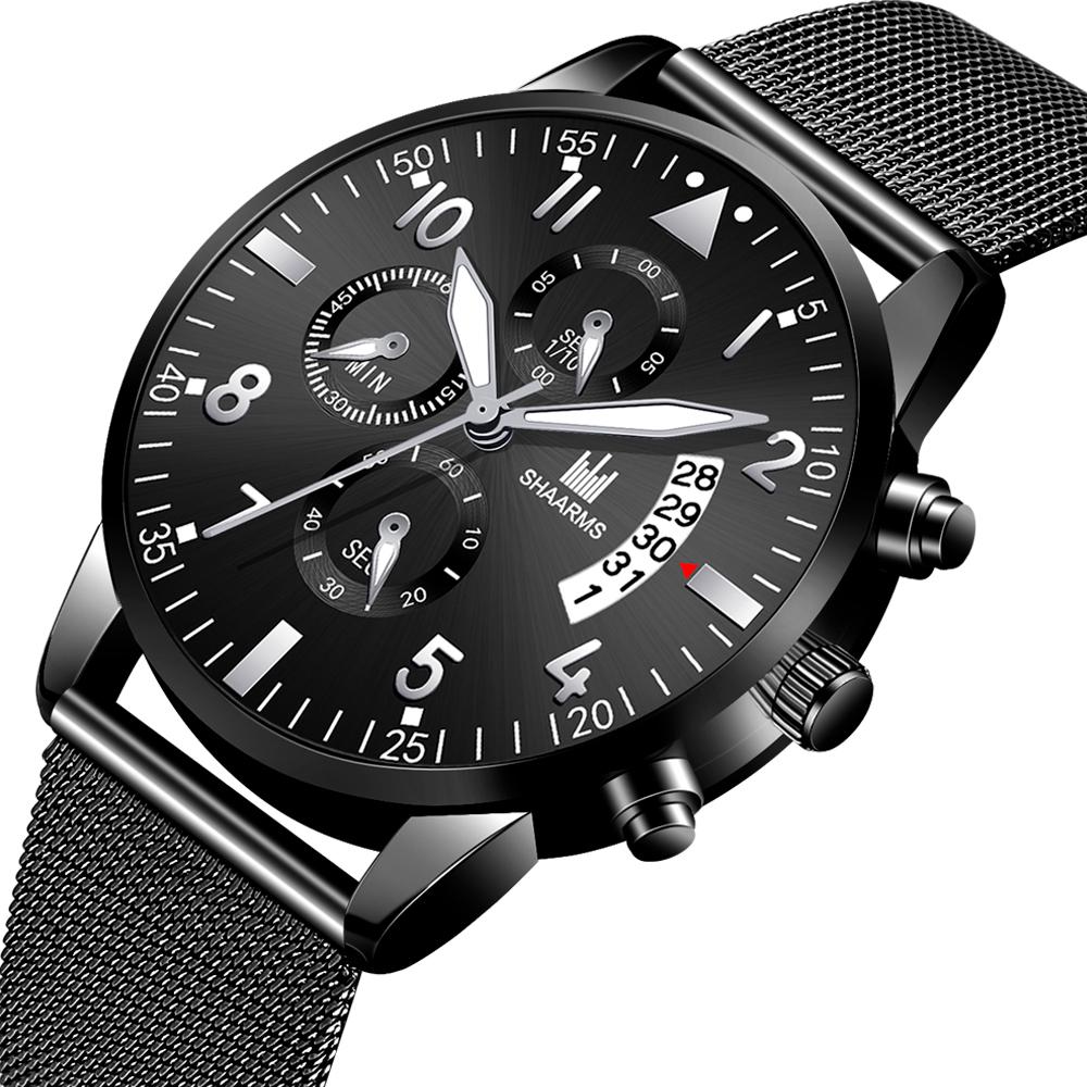 

Мужчины Смотреть Мода сетка ремешок Ультра-тонкий диак-кварц Wrist Часы Подарок