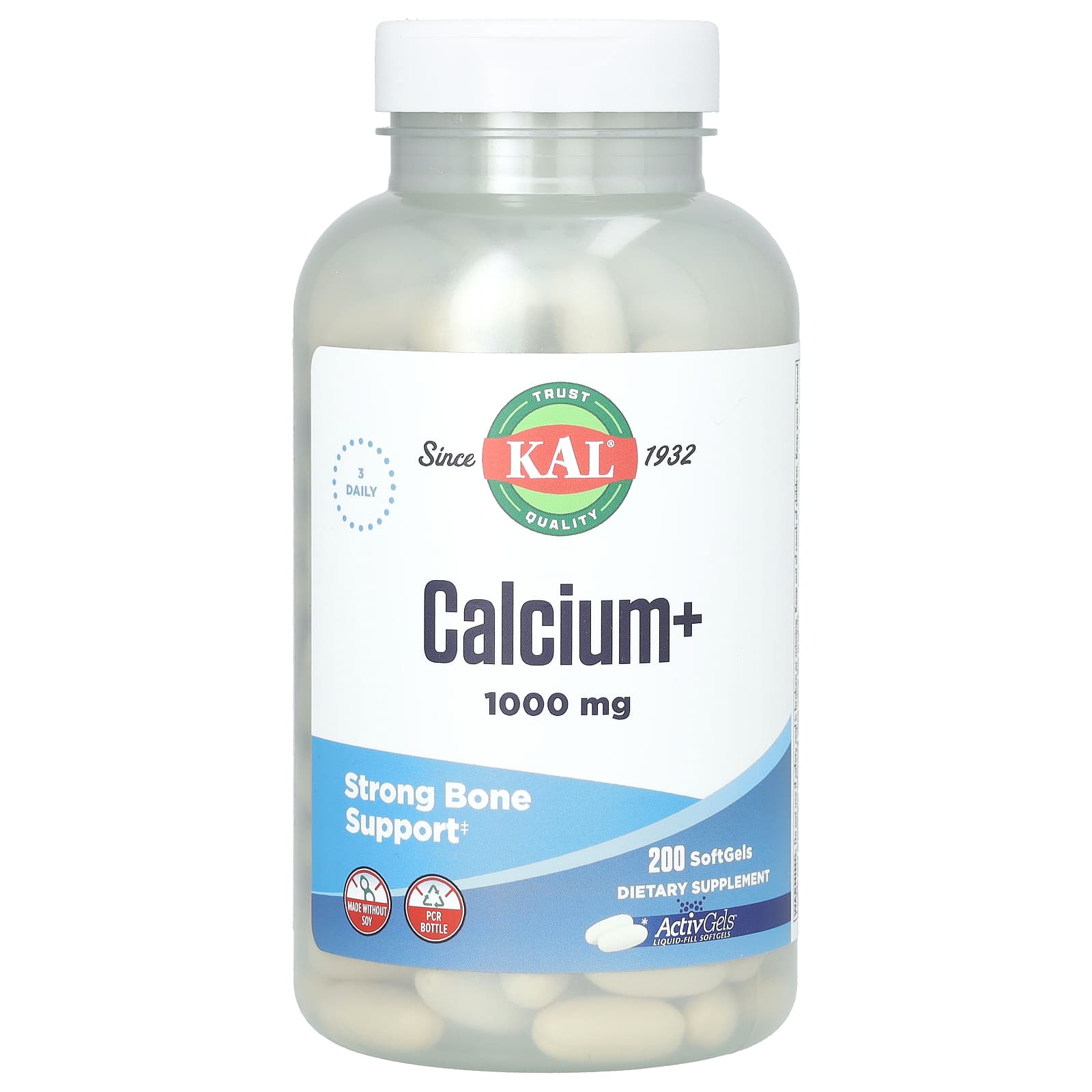 

Calcium+, Softgels 200